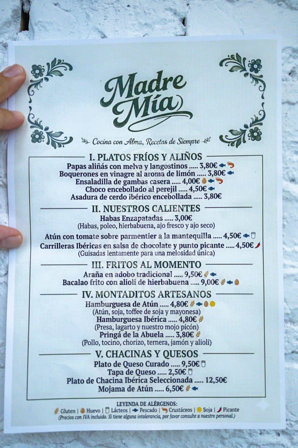 madre mía