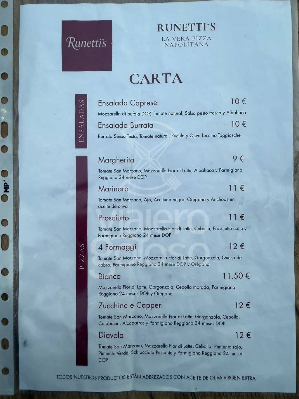 Runetti's: las pizzas más virales del Andévalo se encuentran en Villanueva de los Castillejos (2025) 10 Runetti's